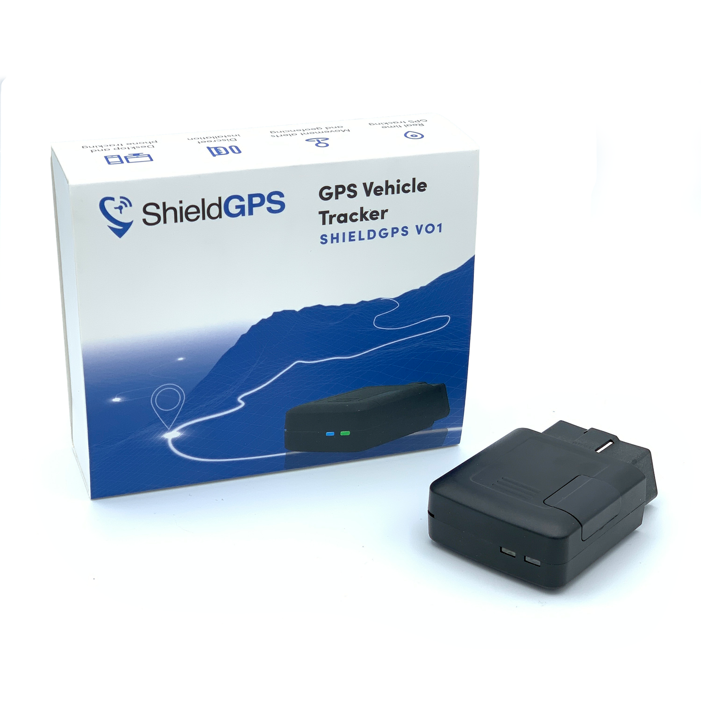 ShieldGPS VO1 - 4G OBD GPS Tracker for Cars & Vehicles