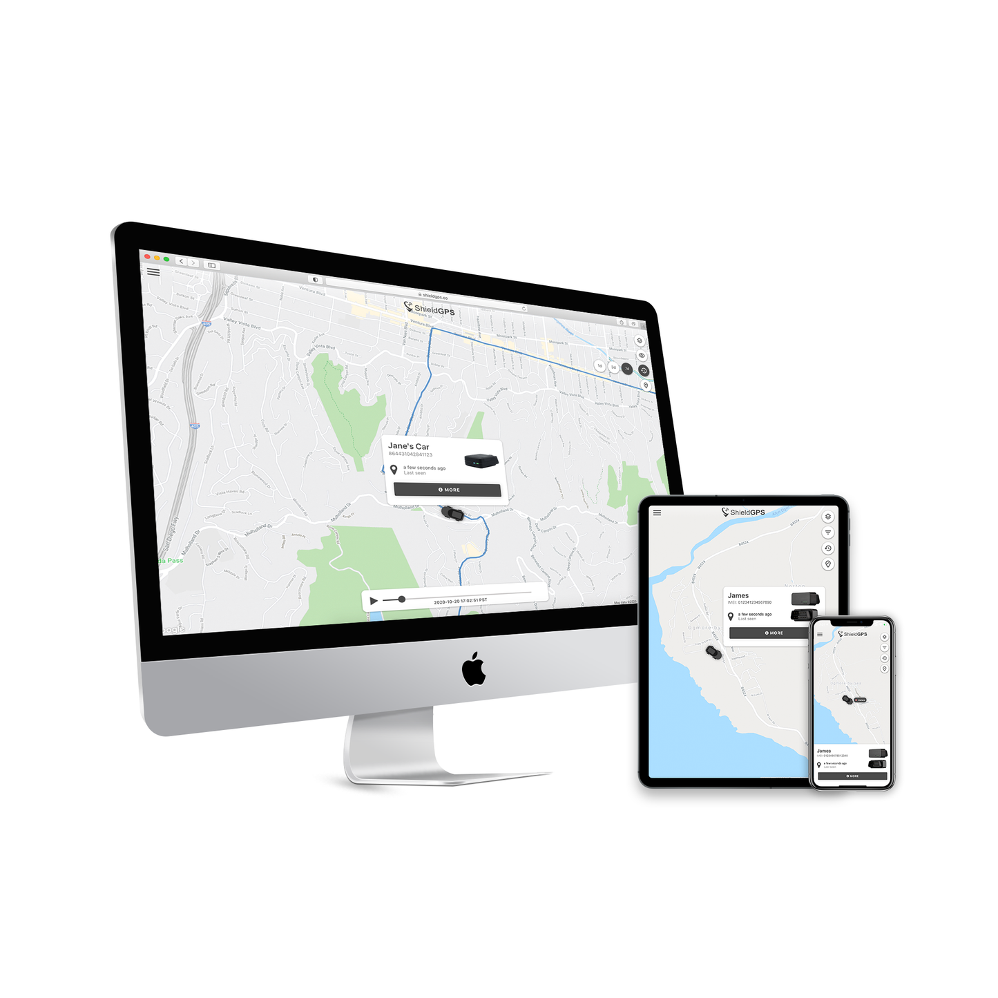 ShieldGPS VO1 - 4G OBD GPS Tracker for Cars & Vehicles