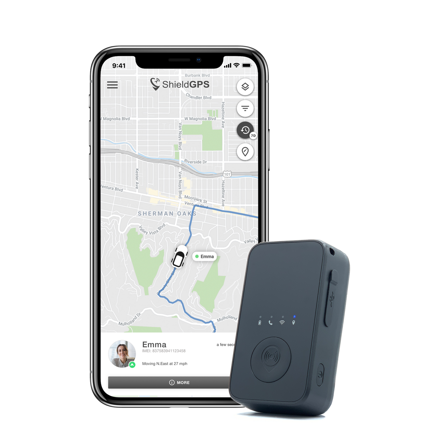 ShieldGPS AT2 - Small Portable 4G GPS Tracker