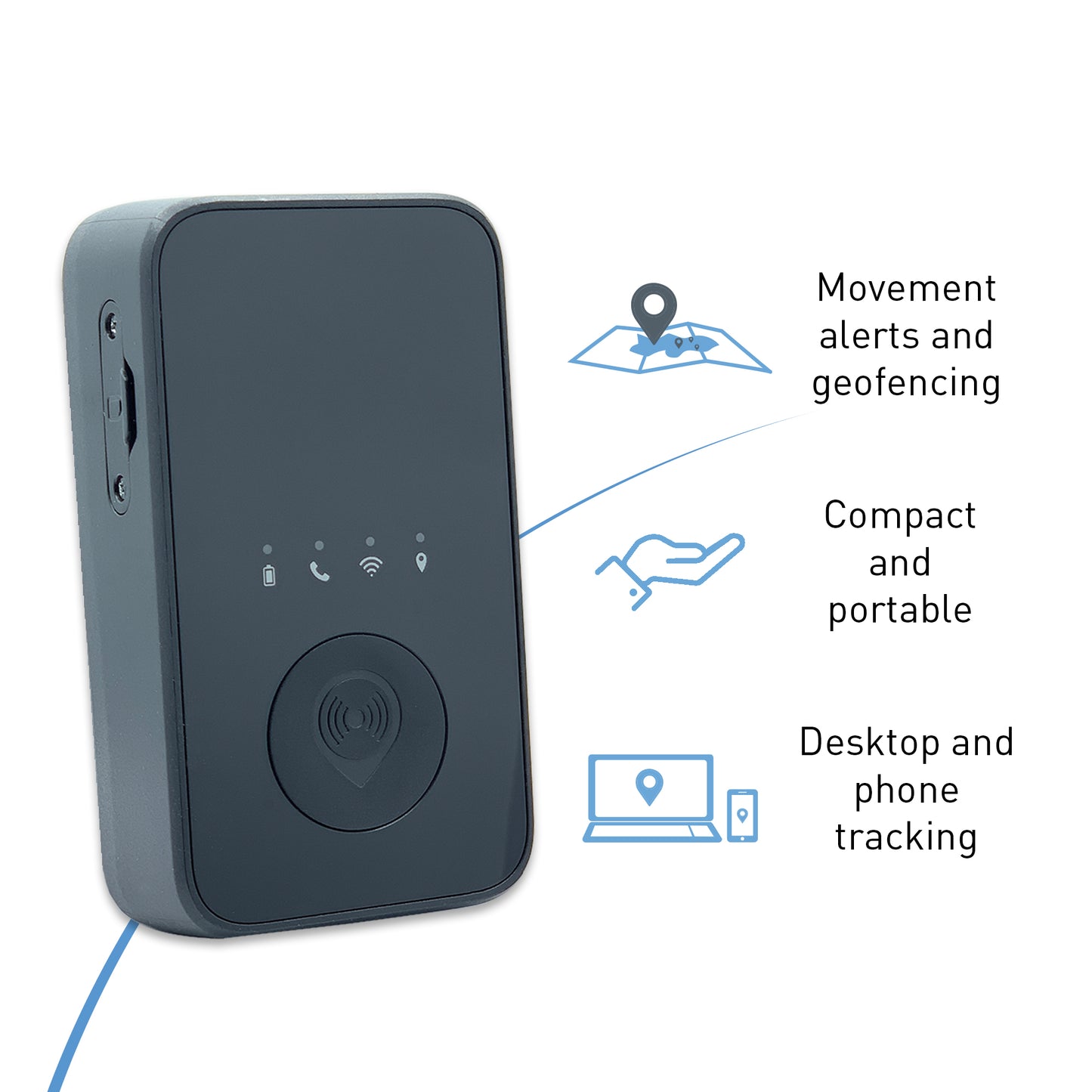 ShieldGPS AT2 - Small Portable 4G GPS Tracker